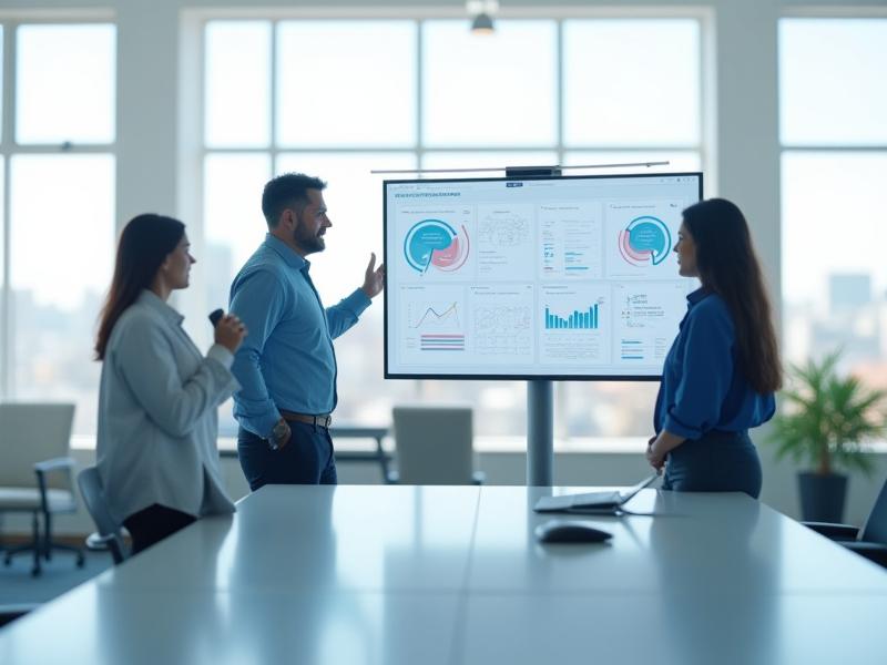 The Chronos Code team collaborating on a data architecture strategy in their Kansas City office.